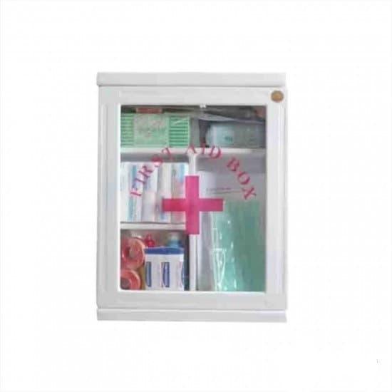 Gambar First Aid Box Kotak P3k ( L ) Box + ISI TYPE C Lengkap (100 pekerja ) dari HAYAMAS SAFETINDO undefined Tokopedia