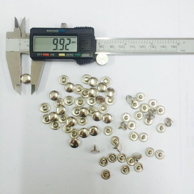 Gambar Rivet Jeans – Auto Bapau – 10 mm - Chrome dari Djoeragan Kancing undefined Tokopedia