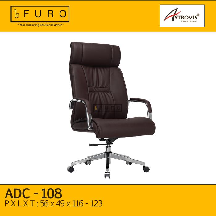 Gambar Kursi Kantor ADC - 108 ASTROVIS | FURO - Cokelat dari FURO - Furniture Online undefined Tokopedia