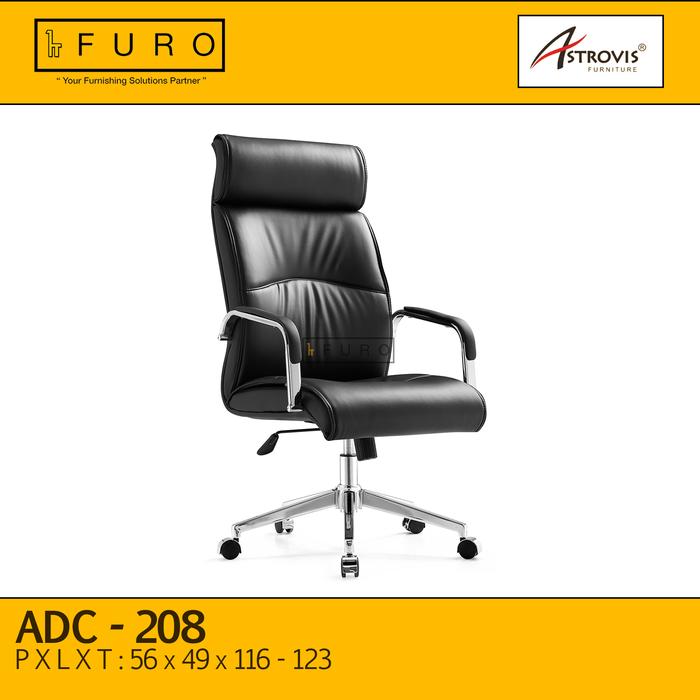 Gambar Kursi Kantor ADC - 208 ASTROVIS | FURO - Hitam dari FURO - Furniture Online undefined Tokopedia