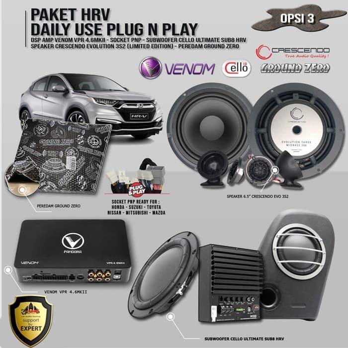 Gambar Paket Audio Mobil HRV Daily Use Plug n Play Opsi 3 dari Noval Audio Mobil Bali undefined Tokopedia