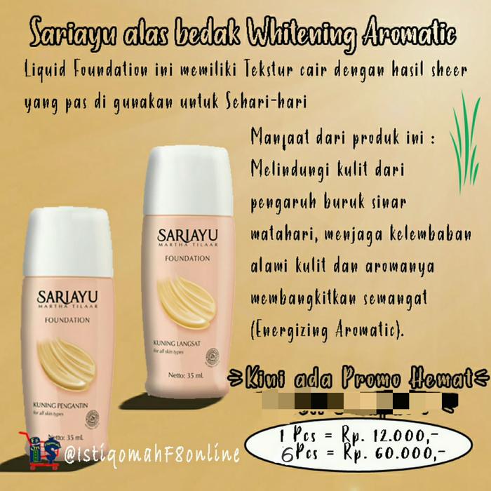 sariayu liquid foundation