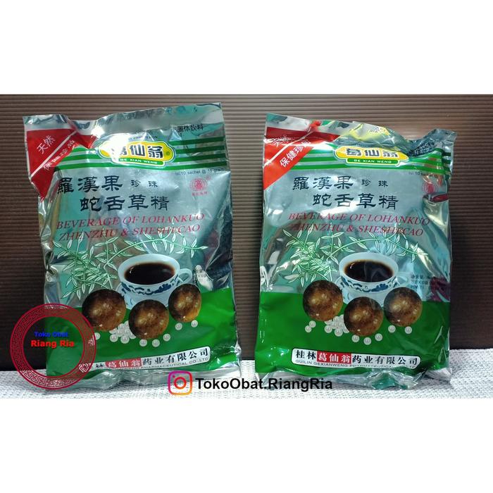 Gambar Lohankuo Zhenzhu Sheshecao (Teh Pereda Panas Dalam) dari TO Riang Ria undefined Tokopedia