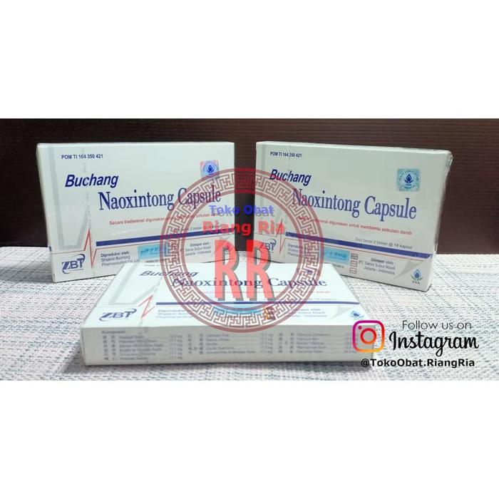 Gambar Buchang Naoxintong Capsule (Pemulihan Dan Pencegahan Stroke ) dari TO Riang Ria undefined Tokopedia