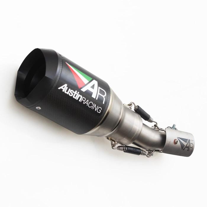Jual Knalpot Exhaust Austin Racing Gp1r Kawasaki Ninja 250fi 300 Kab Tangerang One3motoshop 