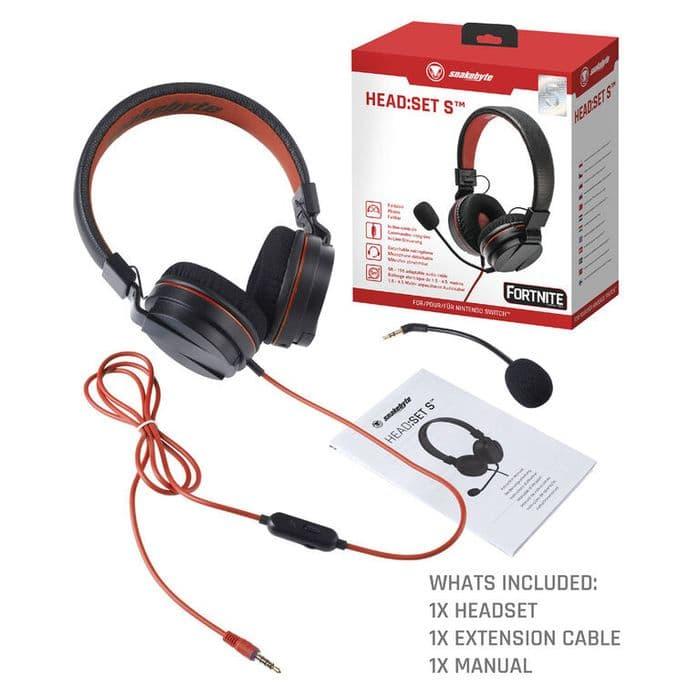 Jual Nintendo Switch Snakebyte Headset 