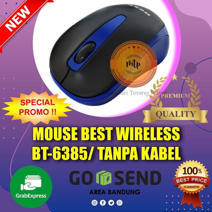 Gambar BEST MOUSE WIRELESS BT6385/TANPA KABEL BT-6385-MURAH DAN BERKUALITAS dari MATAHARI TERANG PRIMA undefined Tokopedia