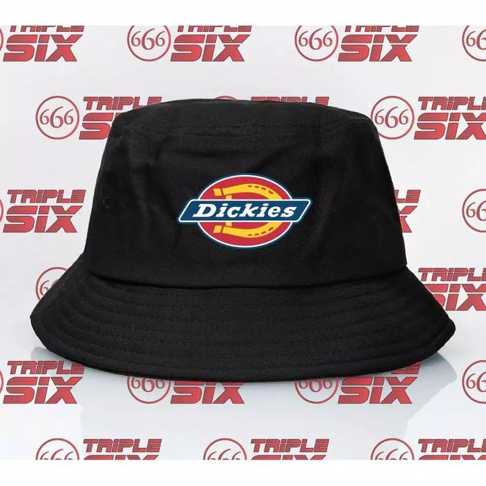 Jual topi bucket DICKIES - Putih 