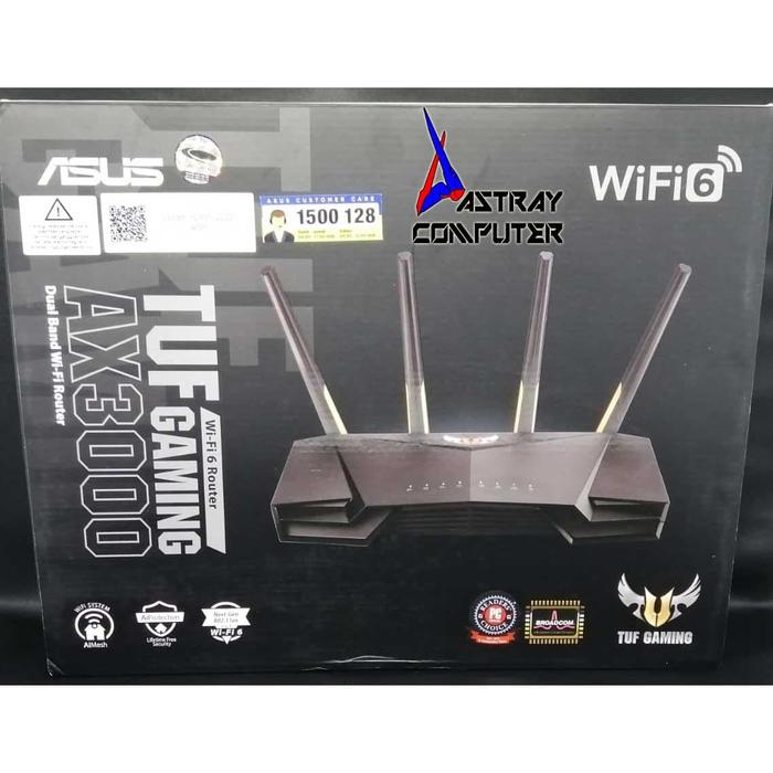 Gambar ASUS WIRELESS GAMING ROUTER TUF-AX3000 dari Astray Computer undefined Tokopedia