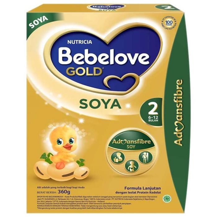 Gambar Bebelove Gold Soya 2 360 gr / Susu Formula bayi 6 - 12 bulan dari Maven Toys undefined Tokopedia