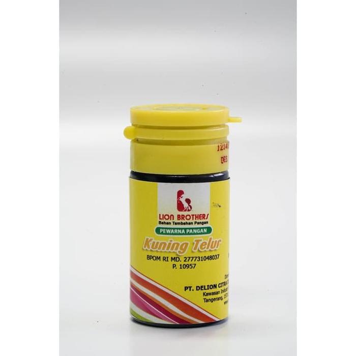 Jual Pewarna Kuning Telor Kuning Telur Lion Brothers 15cc Kab Tangerang Flavormart Tokobahankue 