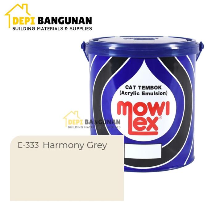 Jual Mowilex Emulsion Galon 2 5l E 333 Harmony Grey Cat Tembok Interior Kota Tangerang Depi Bangunan Tokopedia