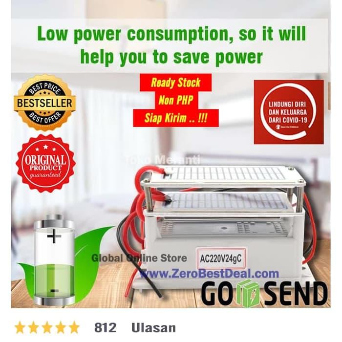 Jual Ozone Generator 20G 24G pH DIY Air Purifier udara Ozon 220V AC ...