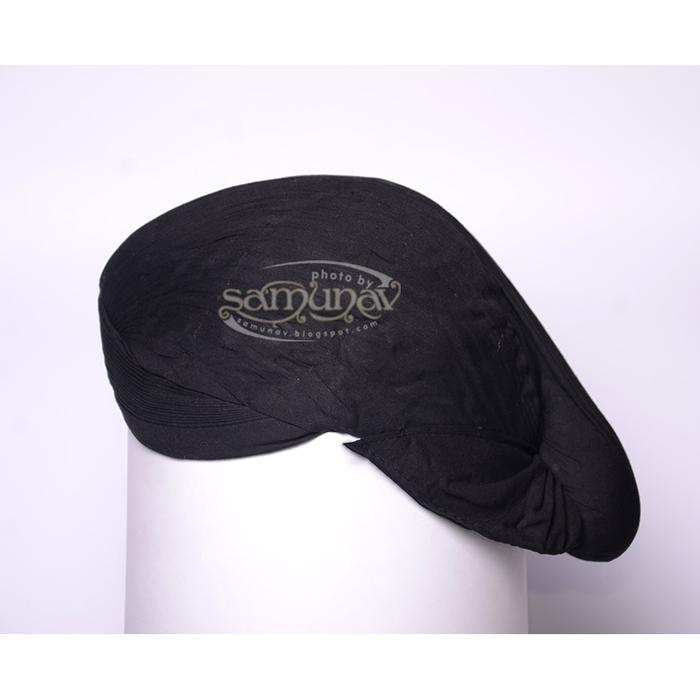 Gambar GROSIR ANEKA BLANGKON SUNAN POLOS HALUS - Hitam, SIZE 6 dari toko samunav undefined Tokopedia