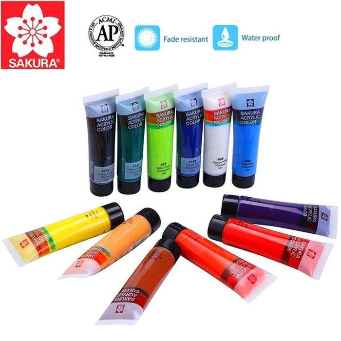 Jual Sakura Acrylic Color Sakura Cat Akrilik 20ml Kota Bandung Centro Trading Tokopedia