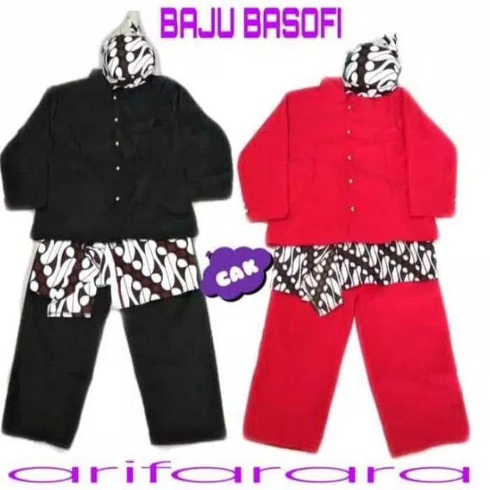 Gambar kostum karnaval baju Basofi /BAJU CAK - M, Merah dari arifarara undefined Tokopedia