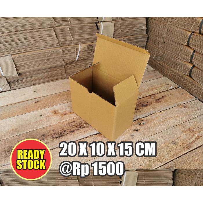 Gambar KARDUS BOX PACKAGING 20X10X15CM dari RAYEL KEMASINDO undefined Tokopedia