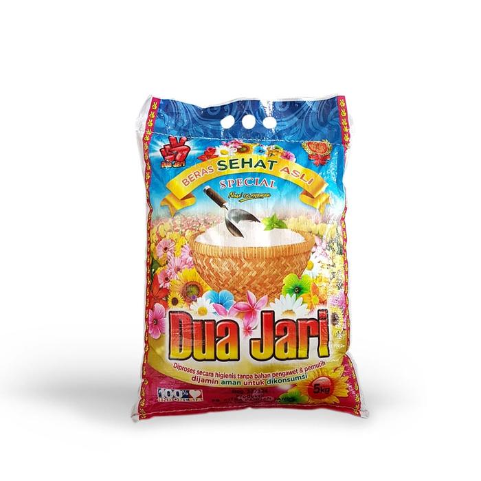 Jual Beras Dua Jari Premium 5 Kg Kota Surabaya Beras 