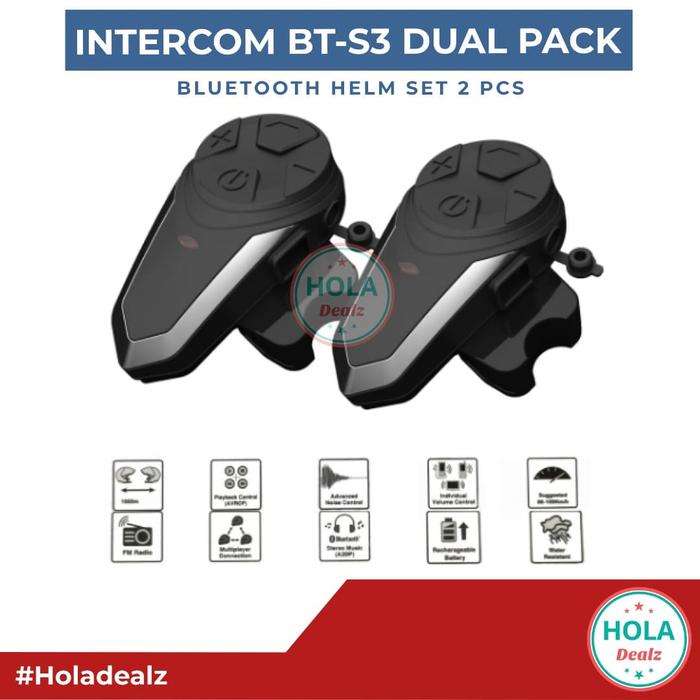Motorcycle Intercom Bts3 Intercom Price Helmet Intercomunicador Bt