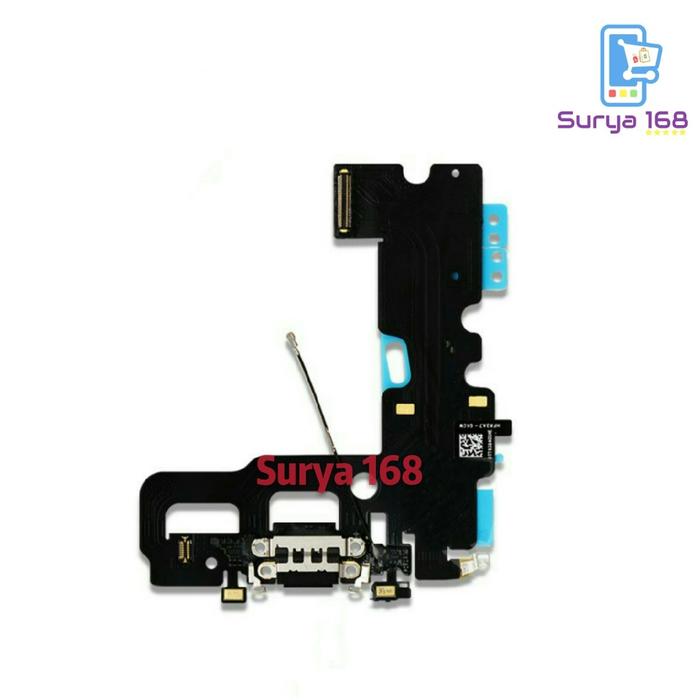 Gambar FLEXIBLE FLEXIBEL CHARGE CHARGING CHARGER CAS IPHONE 7 IPHONE 7G - Hitam dari Surya1688 undefined Tokopedia