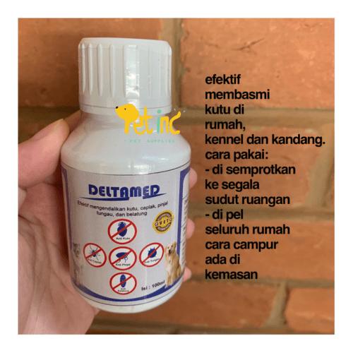 Gambar Deltamed obat pembasmi kutu anjing dan kucing rumah, kandang dll Murah dari Jakarta Cat ID undefined Tokopedia