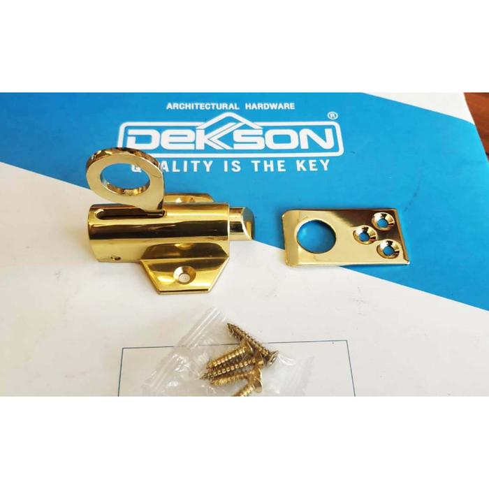 Gambar SPRING KNIP DEKSON SK 018 / Kunci Jendela Dekkson / Grendel Jendela - Gold dari Makmur71a undefined Tokopedia