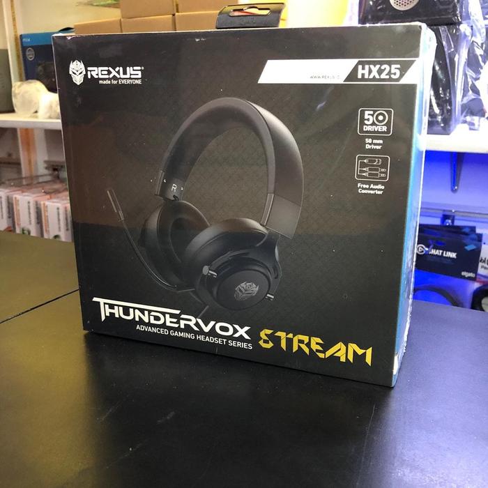 Rexus headset gaming thundervox best sale stream hx25