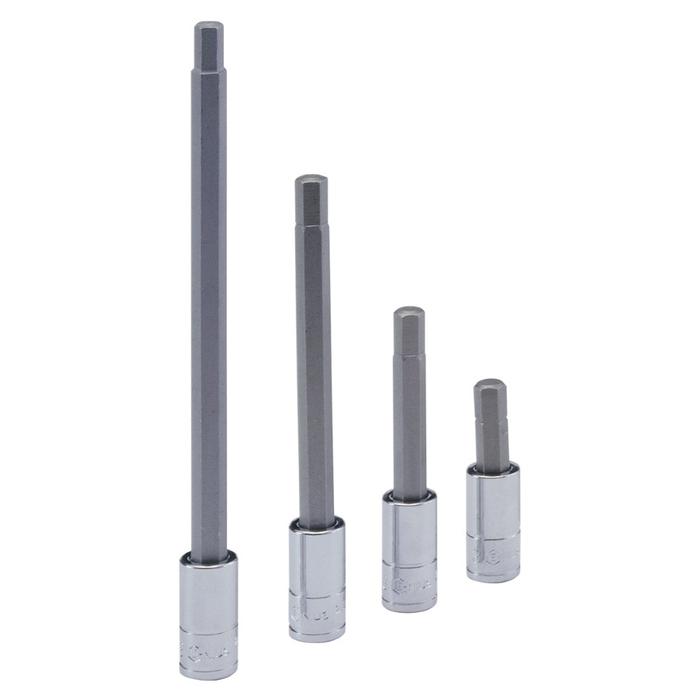 Gambar genius tools hex bit socket drive 1/4 ukuran 3 mm ( kunci sock L ) - 45 mm dari Geniustools undefined Tokopedia