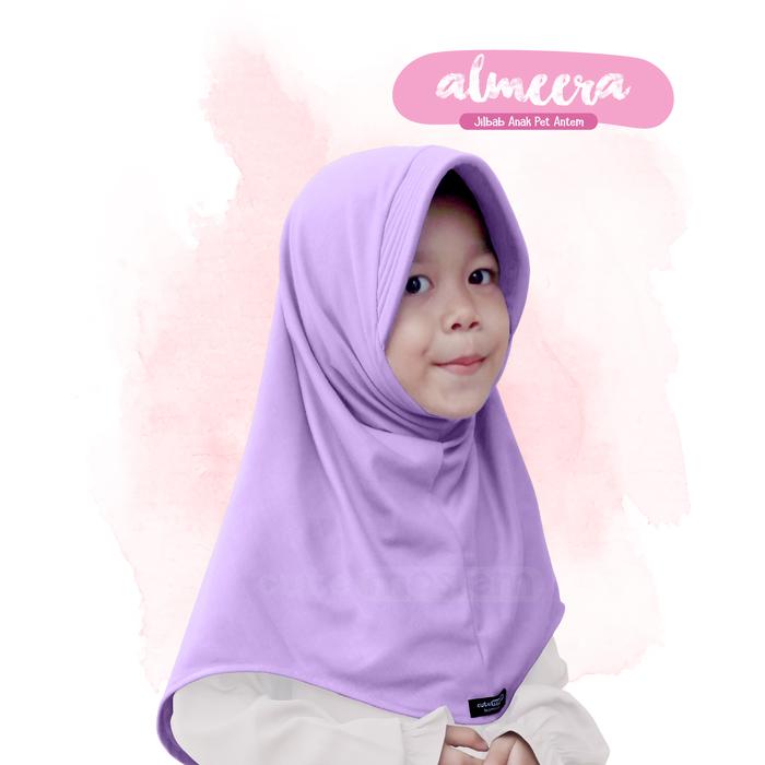 Gambar Jilbab Bergo Anak Cutemoslem Almeera M - Ungu muda dari Cutemoslem Store undefined Tokopedia