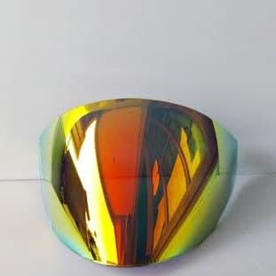 Gambar VISOR KACA HELM KYT FLAT DJ MARU/KYT GALAXY INK CENTRO REVO GOLD - Gold dari Ryuku Store_NEW undefined Tokopedia