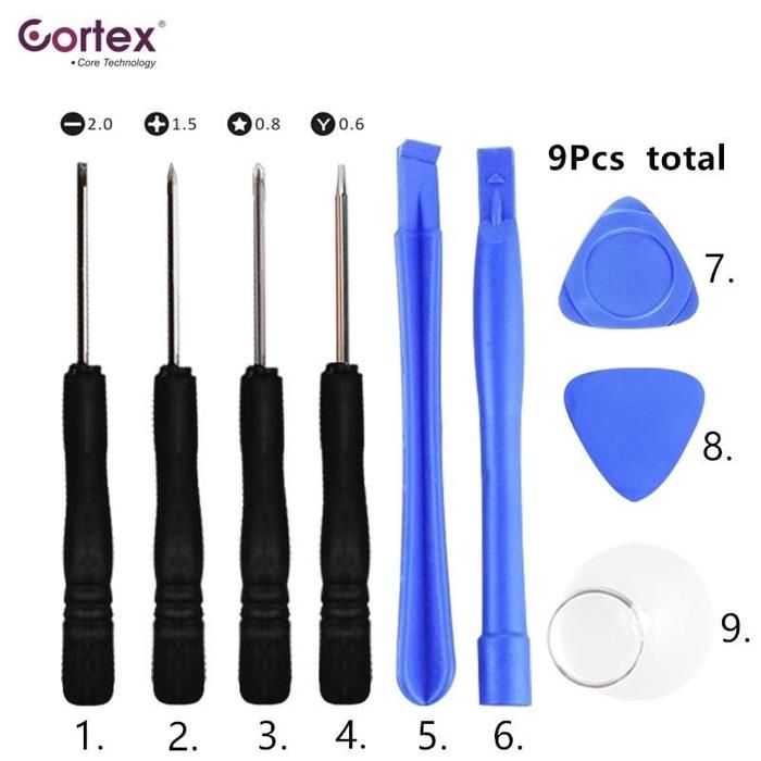 Gambar Tool Repair Opening Tools Kit Set Obeng Pembuka iPhone dari CONTEX undefined Tokopedia