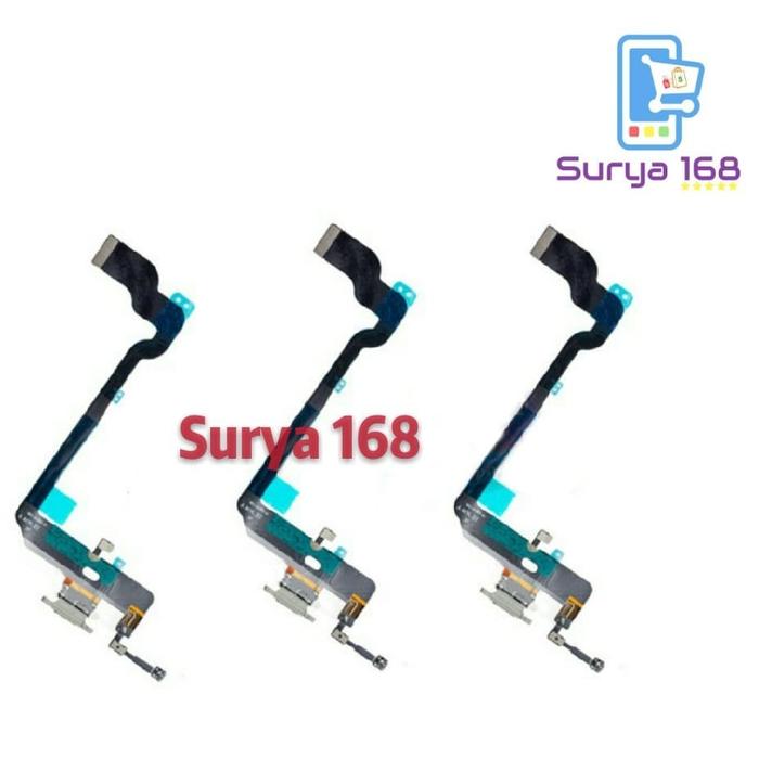 Gambar FLEXIBLE FLEXIBEL CHARGE CHARGER CHARGING CAS IPHONE XS - Hitam dari Surya1688 undefined Tokopedia