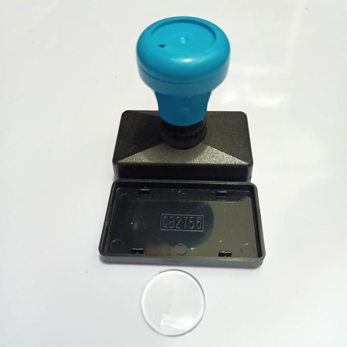 Gambar Gagang Flash 2,7 x 5,5 cm - Biru Muda dari Destystamp undefined Tokopedia