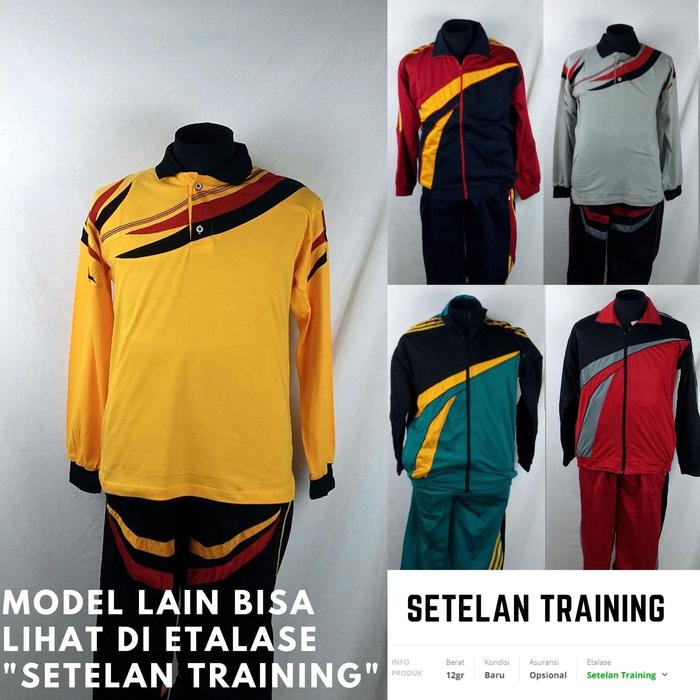 Gambar Setelan Baju/Jaket Celana Olahraga/Training/Fitness/Gym untuk Dewasa - L dari GREAT-ONE undefined Tokopedia