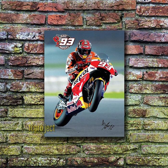 Gambar MARC MARQUEZ POSTER - DEKORASI RUMAH HIASAN DINDING dari TcPoster undefined Tokopedia