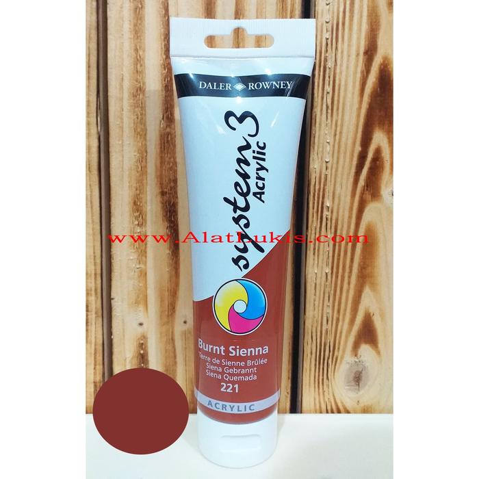 Gambar Cat Akrilik System 3 150 ml warna Burnt Sienna dari AlatLukis undefined Tokopedia
