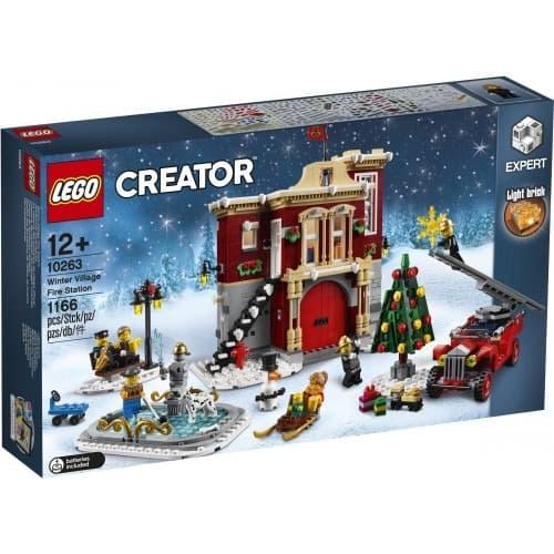 Gambar Toys LEGO Exclusive Seasonal Creator Winter Village Fire Station 10263 dari Drakuli Games Store undefined Tokopedia