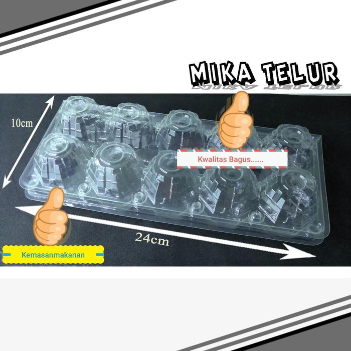 Gambar Mika Telur isi 10 dari kemasanminumanmakanan undefined Tokopedia