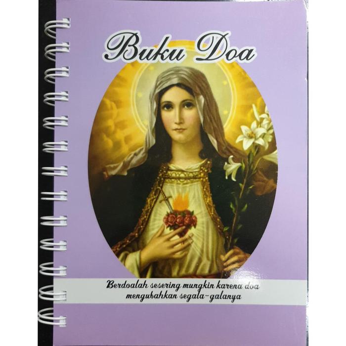 Gambar Buku Doa Katolik isi 176 halaman - Ungu dari Hati Berdoa undefined Tokopedia
