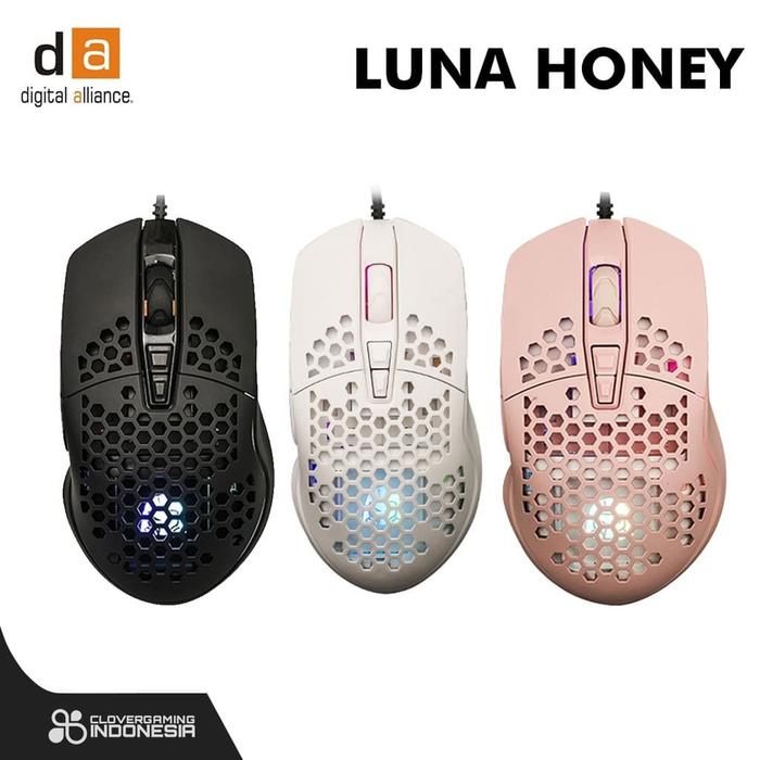 Gambar Mouse Digital Alliance Luna Honey dari OrbitComputer undefined Tokopedia