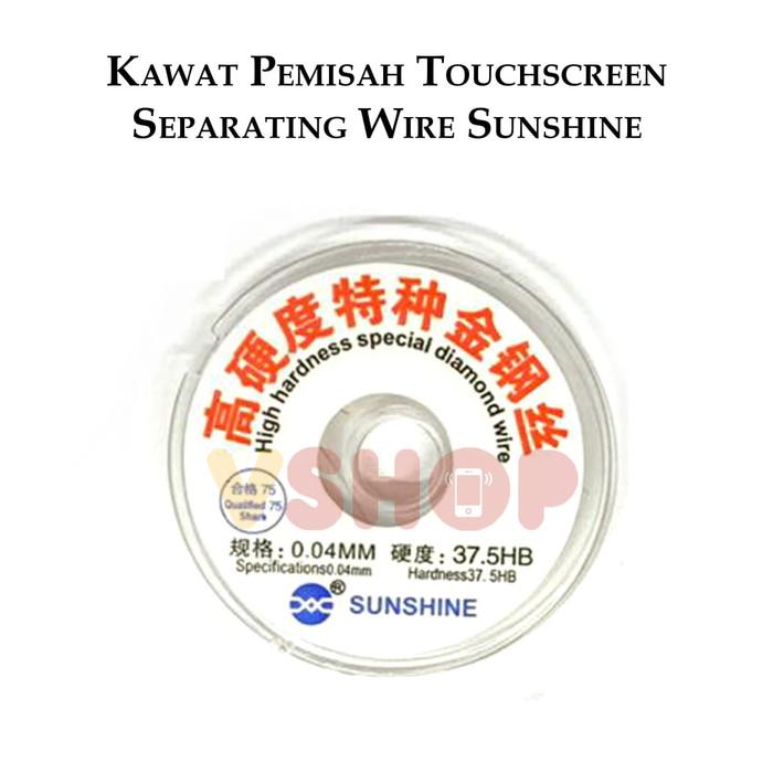 Gambar KAWAT PEMISAH TOUCHSCREEN - SEPARATING WIRE SUNSHINE SPECIAL DIAMOND - 0.04mm dari Bane shop 89 undefined Tokopedia