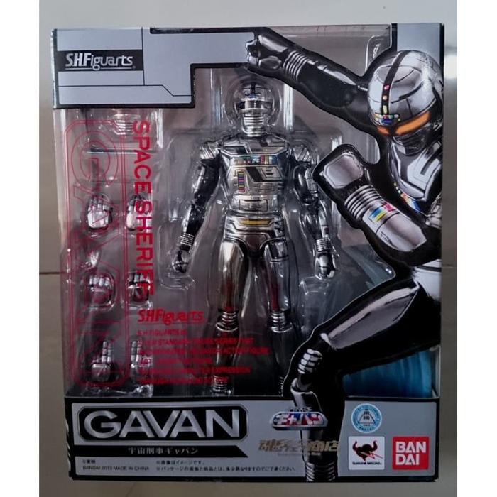 En stock Super Alloy Soul Space Sheriff Gavan SAIBARIAN 40ème Bandai Anime Model Toys Action Figures Collectible Gifts  26