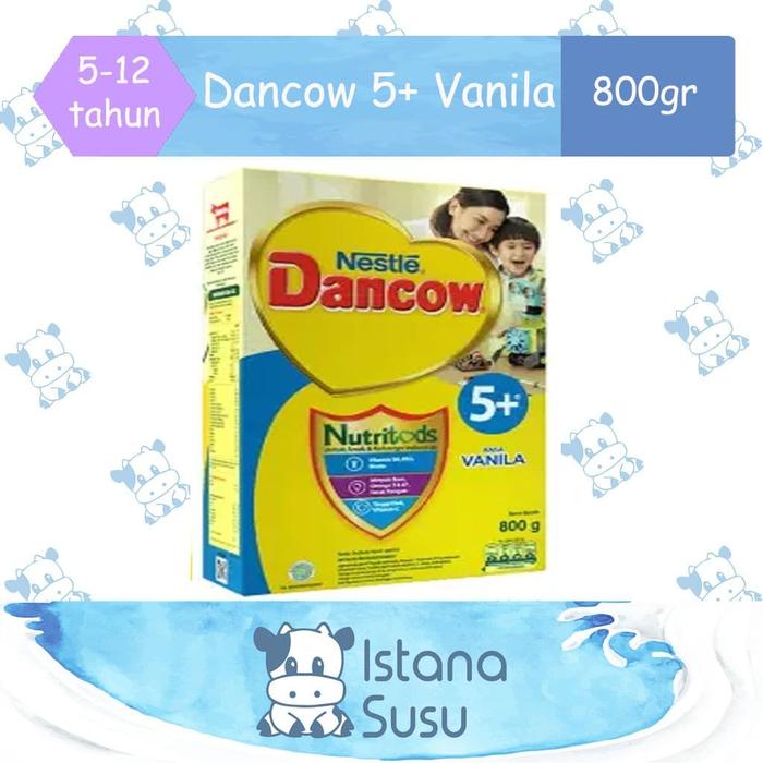 Gambar Dancow 5+ Vanila 800gr dari Istana Susu undefined Tokopedia