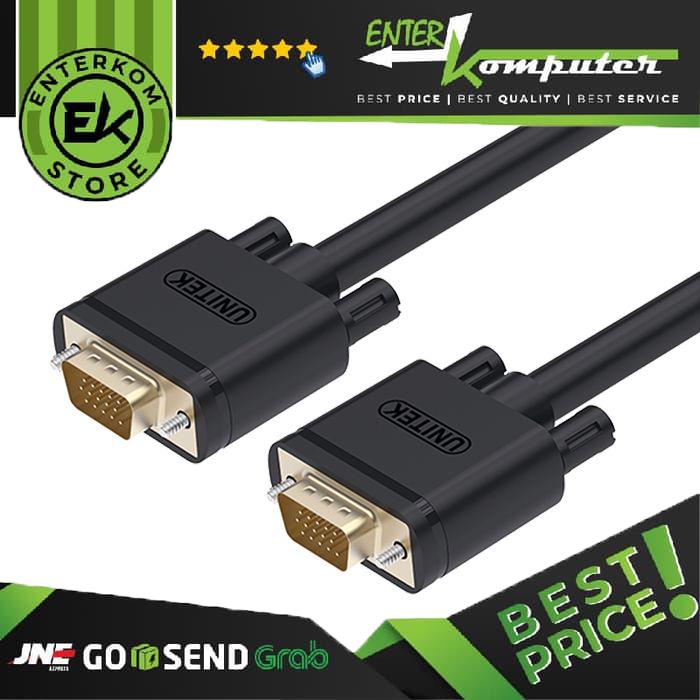 Gambar Kabel VGA To VGA 15 Meter -Merk Unitek (YC507G) dari Enter Komputer Official undefined Tokopedia