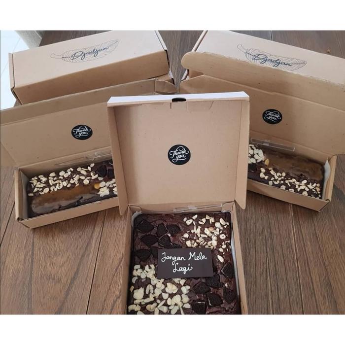 Gambar Fudgy Brownies Djadjan Bali - 30x10, Standard toppin dari djadjan bali undefined Tokopedia