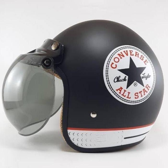 Het strand muziek informeel Jual Jual HELM BOGO DEWASA MOTIF CONVERSE SNI Limited - Kab. Cirebon -  Valenciya | Tokopedia