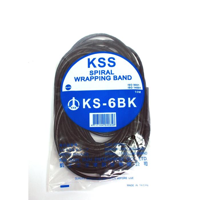 Gambar KS-6 - KABEL SPIRAL / SPIRAL WRAPPING BAND KSS ORIGINAL - Hitam dari Kencana Electrical undefined Tokopedia