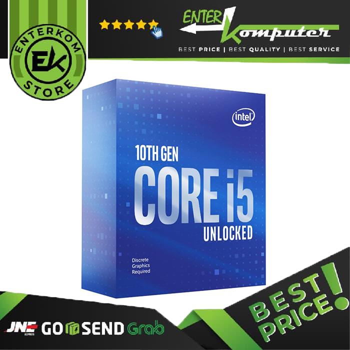 Gambar Intel Core i5-10600KF 4.1Ghz Up To 4.8Ghz [Box] Socket LGA 1200 dari Enter Komputer Official undefined Tokopedia