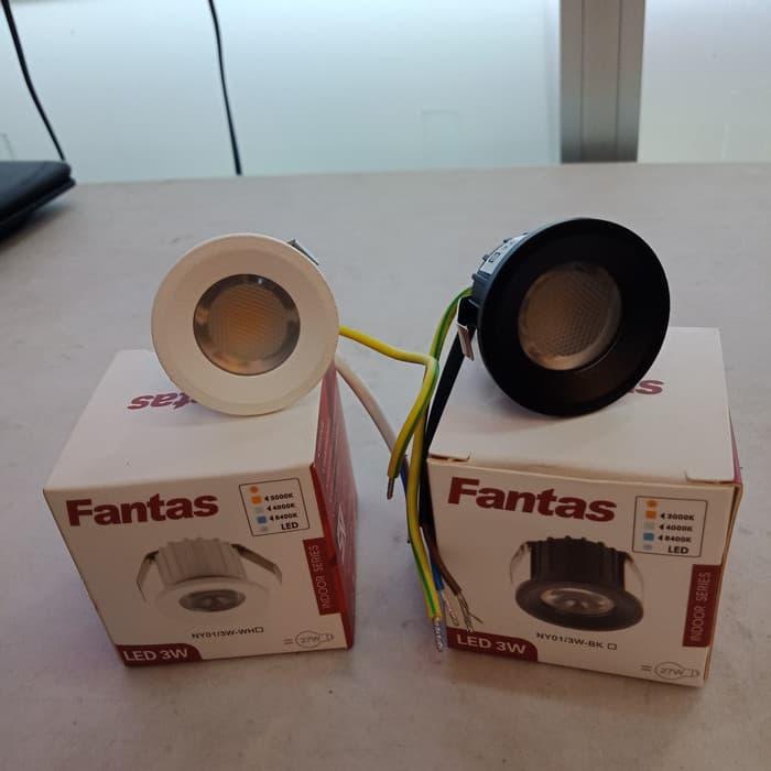 Gambar Lampu Led Mini 3w Inbow Tanam Lampu Lemari Kabinet Etalase Spot Light dari Lentera Jaya Abadi undefined Tokopedia