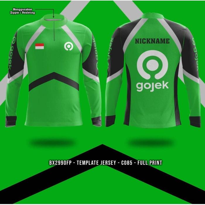 Download Jual Kaos Jersey Sepeda Gowes Custom Gojek Ojek Online Lengan Panjang L Tanpa Upgrade Kota Semarang Be Your Authentic Tokopedia
